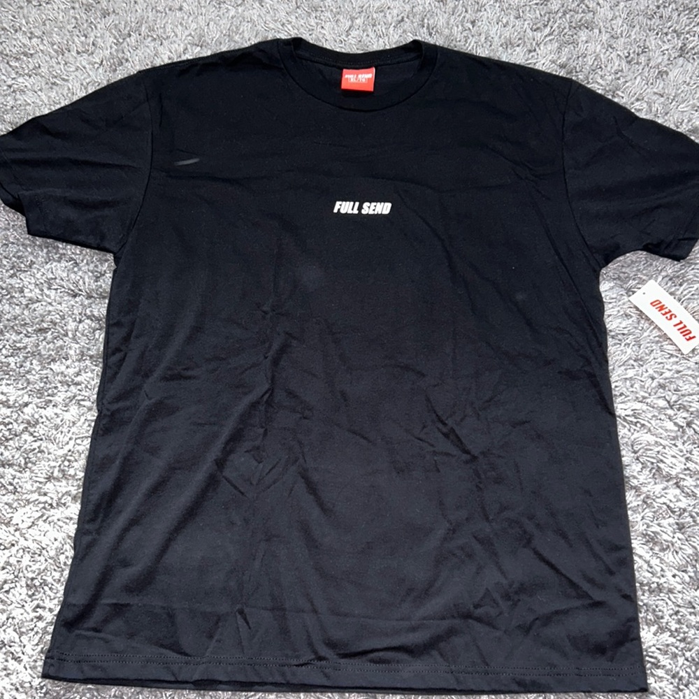 NWT Full Send Black Tee Shirt XL